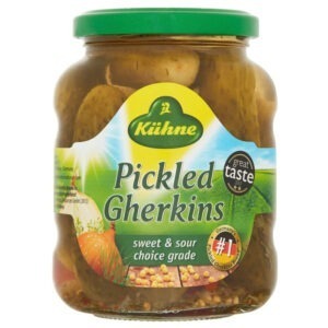 Kuhne - Burger Gherkins (330G)