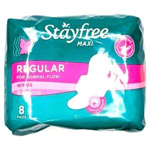 Stayfree Pads - Regular With Wings (8PC)