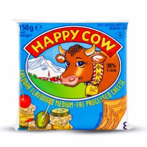 Happy Cow Slices Cheddar (150G)